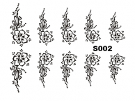 Фотодизайн для ногтей "Цветы", S002